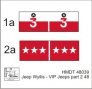 1/48 Decals Jeep Willys MB/Ford GPW VIP Jeeps 2 image 2