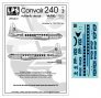 1/126 Varig Convair 240 delivery colors