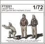 1/72 USAAF WWII pilot, gunner & mechanic (3 fig)