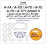 1/72 A-7 Corsair II masks for Hobby Boss
