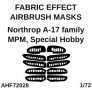 1/72 Northrop A-17 family Fabric effect control surface image 1