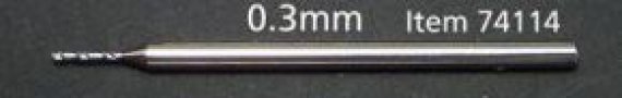 Fine Pivot Bit 0.3mm shank 1mm