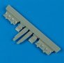 1/48 P-40 Warhawk undercarriage covers (HAS)