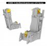 BRASSIN 1/72 F-16CJ Block 50 ejection seat (TAM) image 1