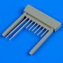 Quickboost LaGG-3 Serie 7-11 Kanonen und Pitotrohr 1/48