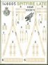 1/48 Seatbelts Spitfire (Late) image 1
