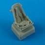 1/72 Bf 109E seat with safety belts