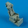 1/48 F-8 Crusader ejection seat with safety belts