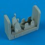 1/48 T-28 Trojan control lever&rudder pedals (RDN)