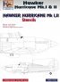 1/72 Stencils Hawker Hurricane Mk.I, Mk.II