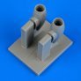 1/48 P-38 Lightning air intakes (HAS)