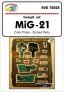 1/72 MiG-21 MF Hi-Tech (2x PE sets, big decals) image 1