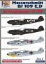 1/48 Decals Bf 109E,D Nachtjagdgrupe  Part 2