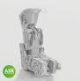 1/48 GRU-7A ejection seat for Grumman F-14A/B late version, x 2