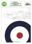 1/32 Hawker Hurricane Mk.I, Mk.II stencils