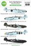 Art Scale Bf-109D Nightfighters Decals 1/48