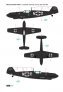 Art Scale Bf-109D Nightfighters Decals 1/48 image 6
