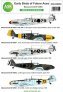 Art Scale D�calcomanies Bf-109B/D Aces 1/48