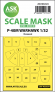 1/32 Curtiss P-40M Warhawk canopy masks express masks