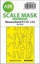 1/32 Messerschmitt P.1101 double-sided mask for Das Werk