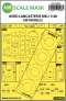 1/48 Avro Lancaster B.I wheels and canopy masks