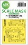 1/48 Grumman F-14D Tomcat double-sided mask for Great Wall Hobby