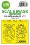 1/72 De Havilland DH.98 Mosquito Nf Mk.30 double-sided mask