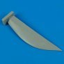 1/32 F-105 Thunderchief correct ventral fin (TRUMPETER)