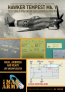 1/32 Hawker Tempest M.V RAF1 paint mask