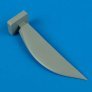 1/48 F-105 Thunderchief correct ventral fin (HOBBY BOSS)