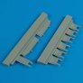 1/72 Fw Ta 154A-1/R1 undercarriage covers (HASEGAWA)