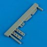 1/72 P-40B/C undercarriage covers (AIRFIX)