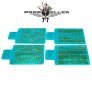 Airbrush Stencils Wood texture Set No. 6