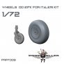 77PROPELLER 1/72 Roues Dornier Do 217K pour Italeri