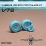 77PROPELLER 1/72 Roues Dornier Do 217K pour Italeri image 1