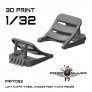 Cales de roues Luftwaffe post-guerre 1/32 - 2 pcs