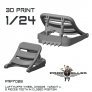 Cales de roue Luftwaffe 1/24 dents ferm�es (x2)