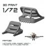 Cales de roue Luftwaffe 1/72 dents ferm�es (x4)