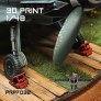 Cales de roue Luftwaffe 1/48 dents ouvertes (x4) image 1