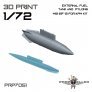 1/72 MiG-21F-13 external fuel tank & pylons for KPM