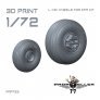 1/72 L-410 Wheels for KPM