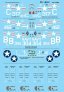 1/72 Vought F4U Corsair Assorted Markings Sheet Part 4