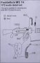 1/72 Parabellum MG 14  detail set for 2 guns