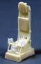 1/32 Heinkel He-162A-2 Salamander ejection seat and bulkhead and