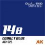 Dual exo 14b cobalt blue 60ml.