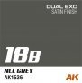 Dual exo 18b ncc grey 60ml.