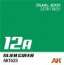Dual exo set 12 12a alien green & 12b viridian green image 1