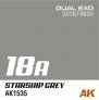 Dual exo set 18 18a starship grey & 18b ncc grey image 1