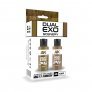Dual exo scenery set 24 24a light wood & 24b dark wood