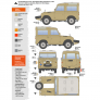 Land rover 88 series IIa station wagon 1/35 image 3